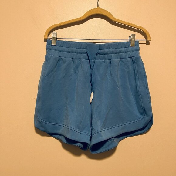 Varley NWT Ollie High Rise 3.5 Inch‎ Shorts in Azure Blue Size Small - Picture 4 of 9